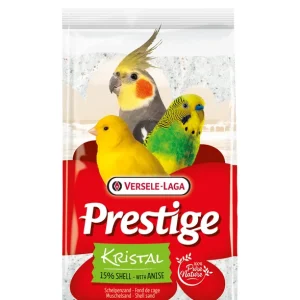 Sparpaket 2 x 5 kg Versele-Laga Prestige Kristal Muschelsand Vogelsand Echt